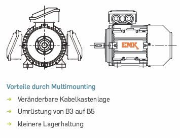 Multimount bei EMK Motoren